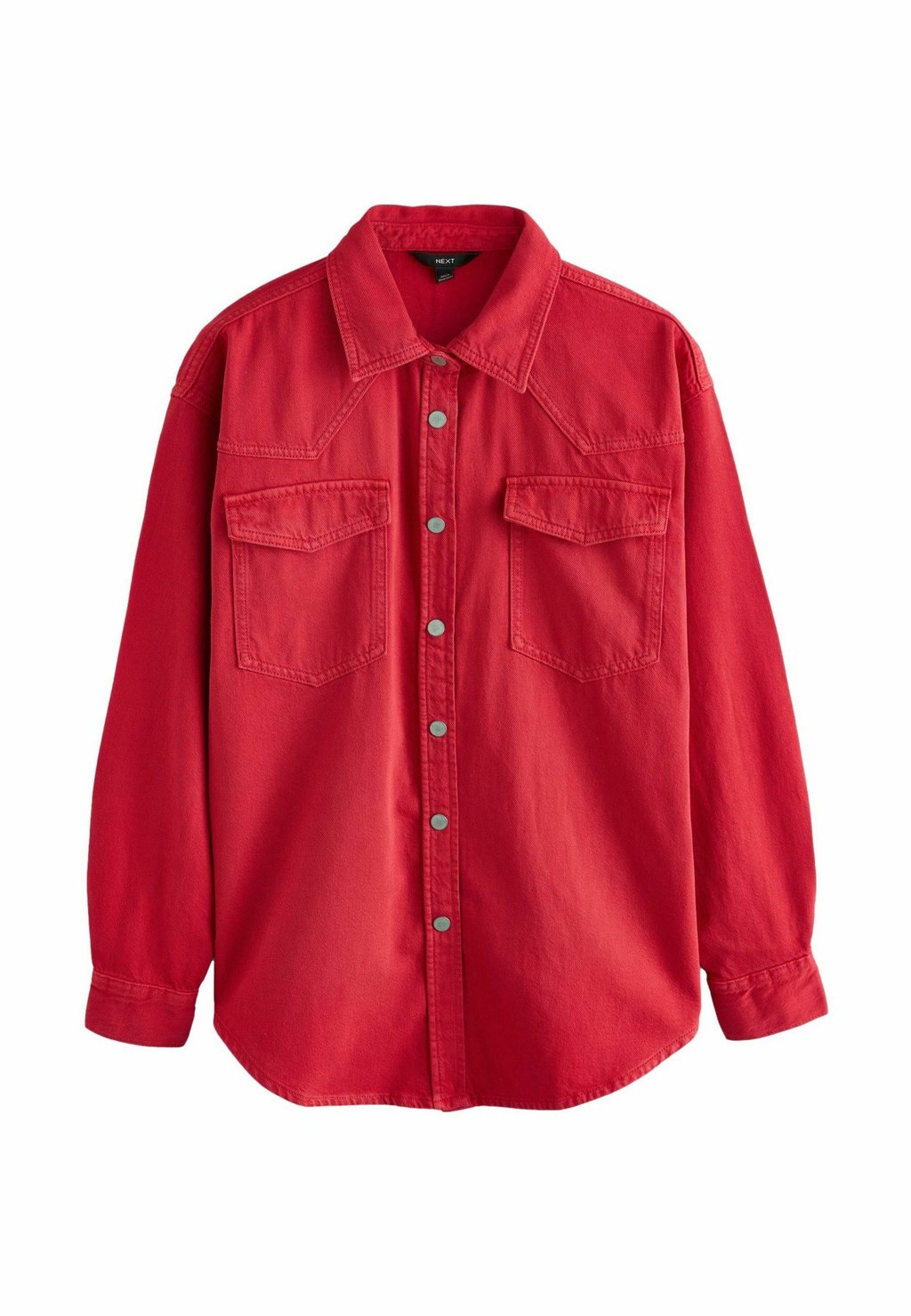 

Джинсовая куртка OVERSIZE Next, красный
