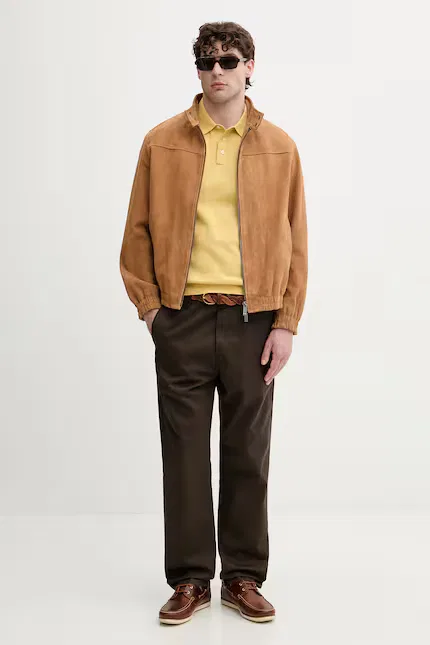 Поло из хлопка модель Polo Tommy Hilfiger, желтый — фото 2
