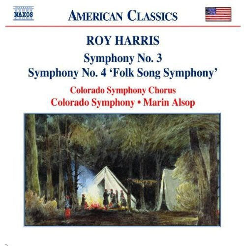 

CD диск Harris / Colorado So / Alsop: Symphony Nos 3&4