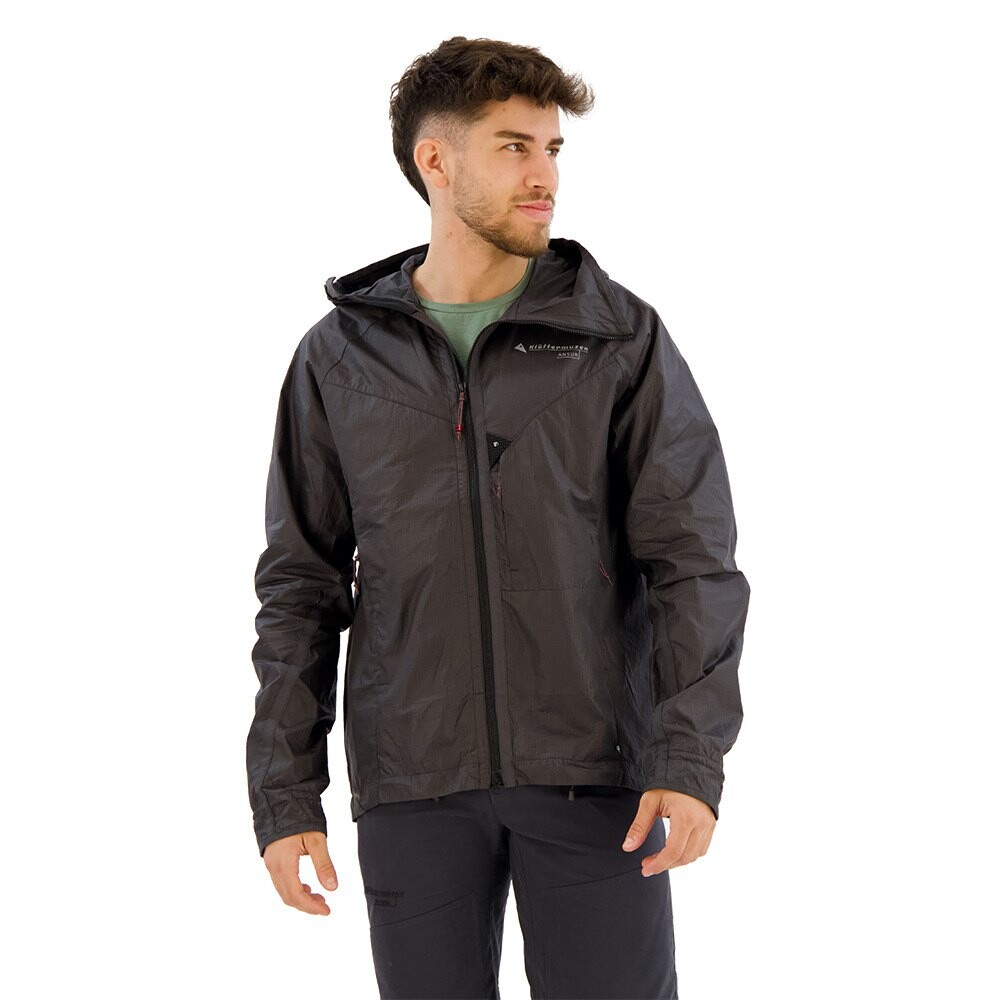 

Спортивная куртка Klättermusen Ansur Wind softshell, черный