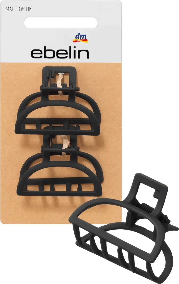 

Заколки для волос металлические/с вырезом 2 шт. ebelin