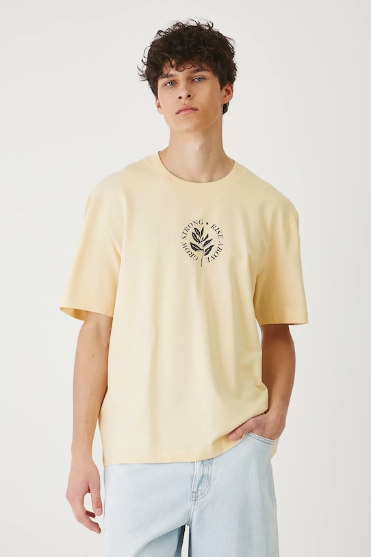 

Хлопковая футболка Medicine, бежевый