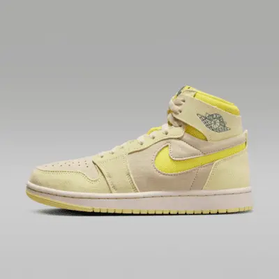 

Кроссовки Jordan Air 1 Zoom CMFT 2, цвет Citron Tint/Muslin/Sky J Teal/Dynamic Yellow