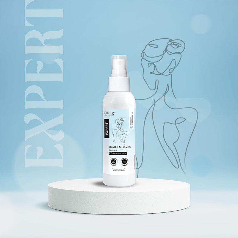 

Over Cosmetics, Успокаивающее молочко для тела с д-пантенолом, 125 мл