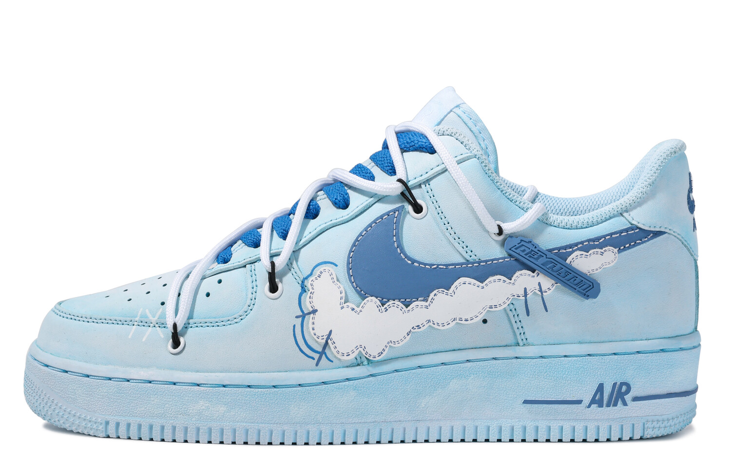 

Мужские кроссовки для скейтбординга Nike Air Force 1, Light Blue