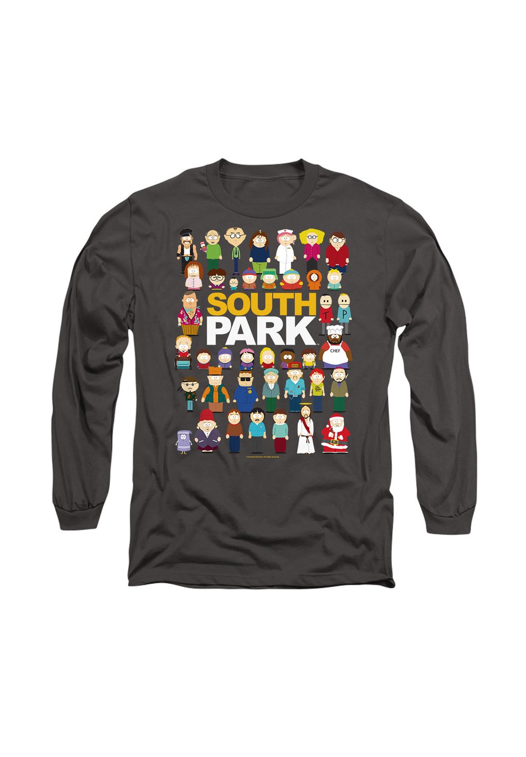 

Топ с длинными рукавами SOUTH PARK FULL CAST Cotton Soul, антрацит