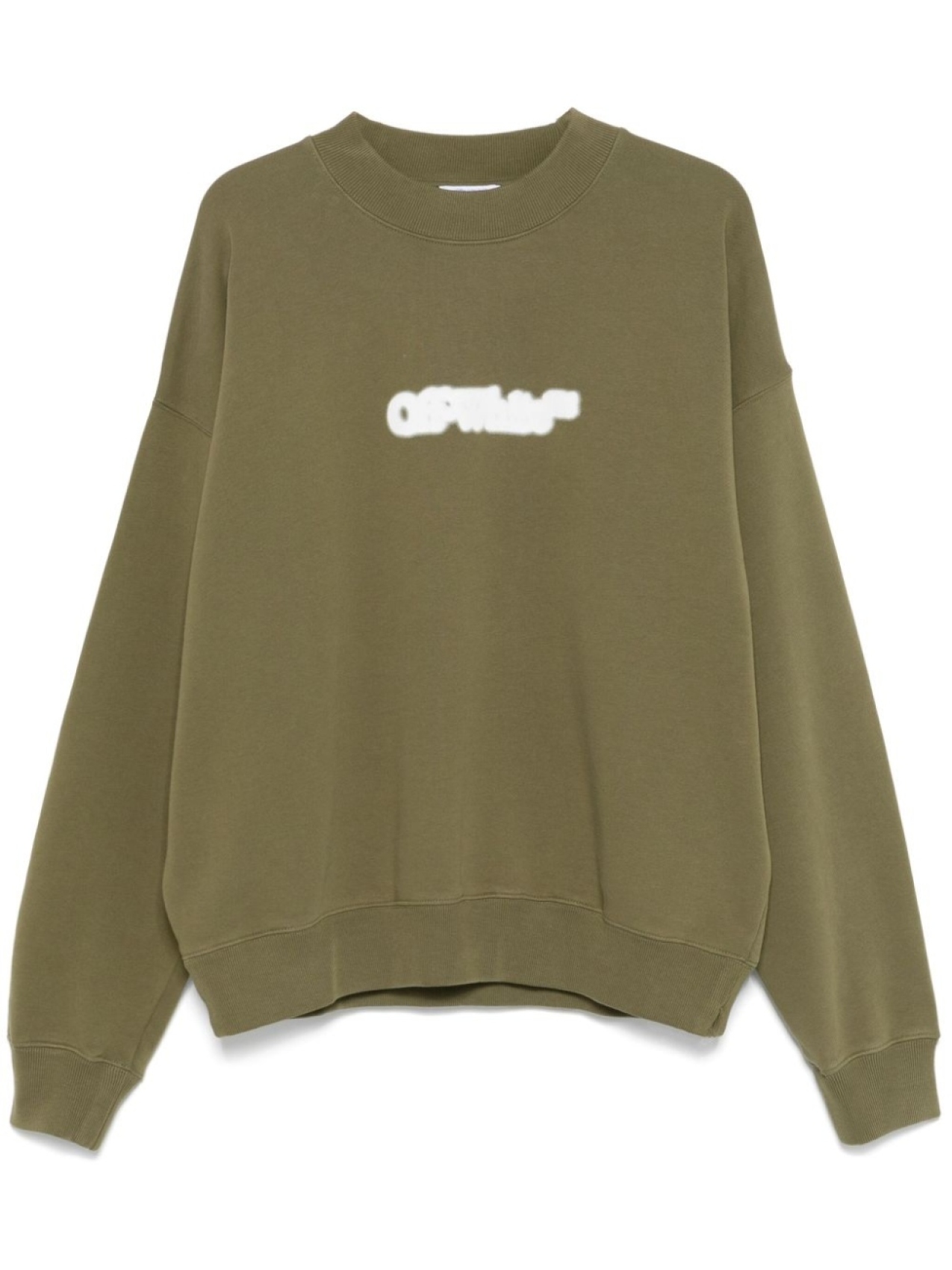 

Off-White толстовка Spray Arrow, зеленый