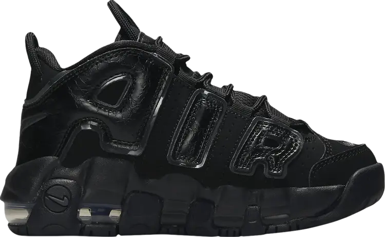 

Кроссовки Air More Uptempo PS 'Black Anthracite', черный