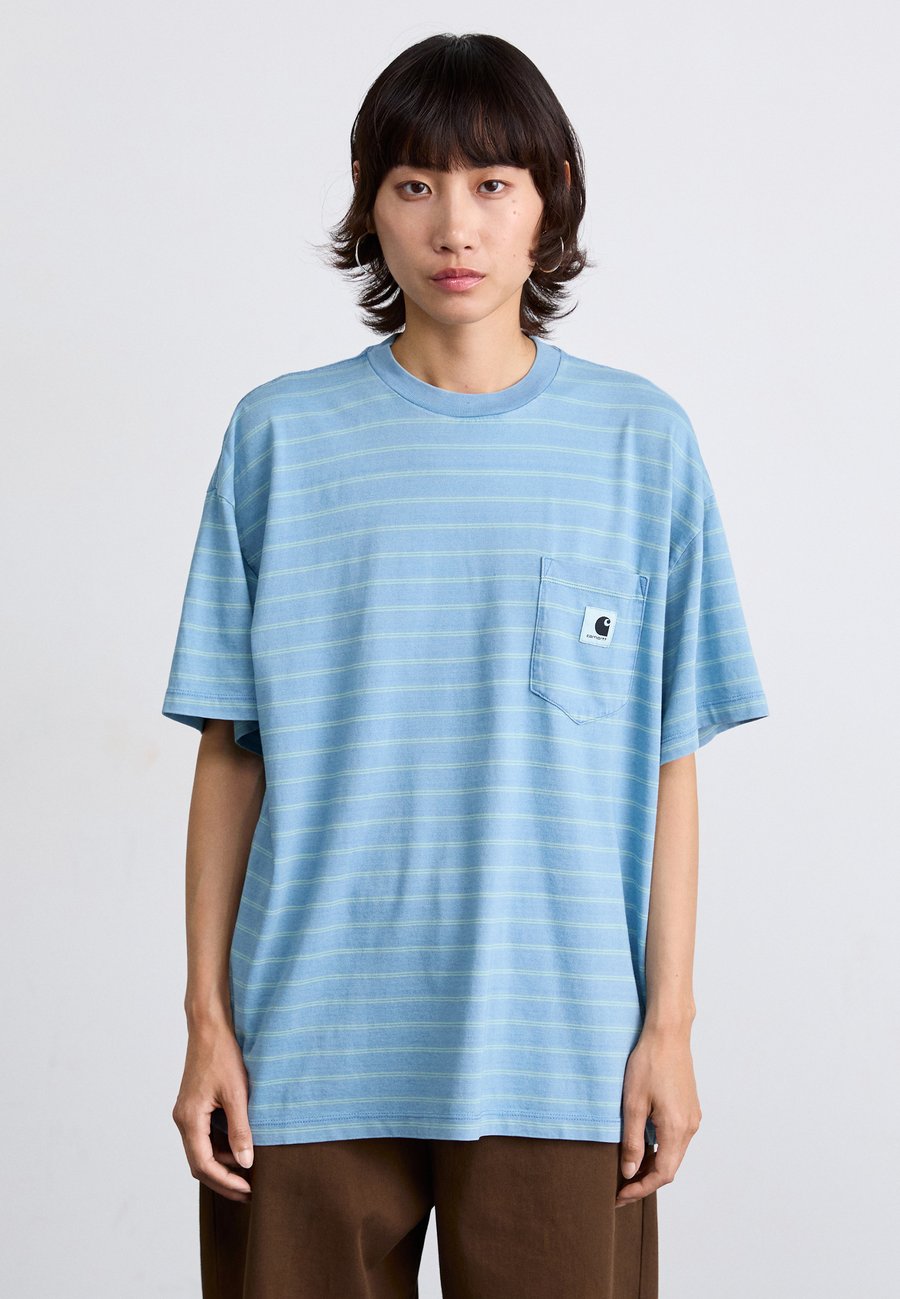 

Футболка Carhartt WIP BRODINA, Saguaro Indigo Overdyed/Multi-Coloured, Красный, Футболка Carhartt WIP BRODINA, Saguaro Indigo Overdyed/Multi-Coloured