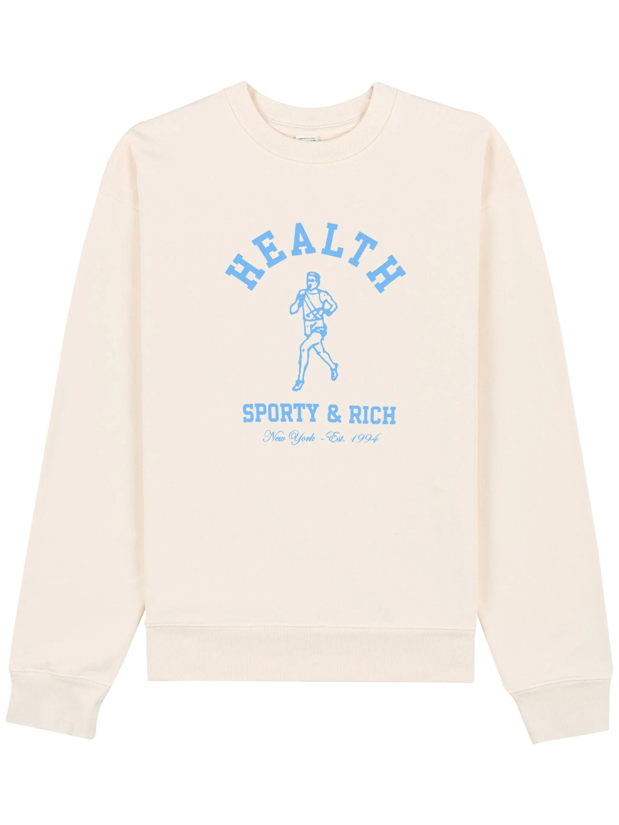 

Толстовка SR Running Club Sporty & Rich, кремовый