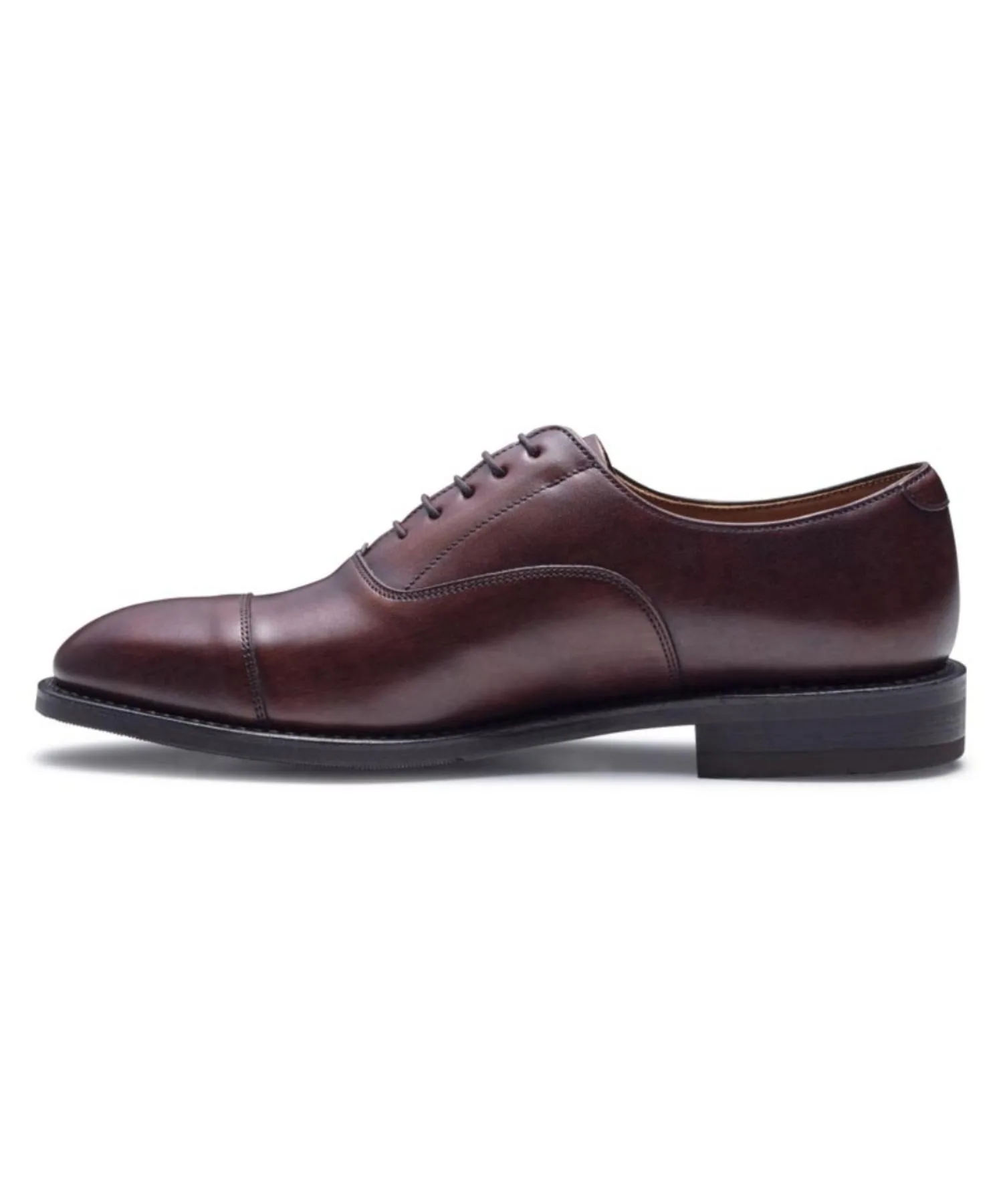 Мужские туфли классические Goodyear Welt 221S REGAL тёмно-коричневые — фото 4