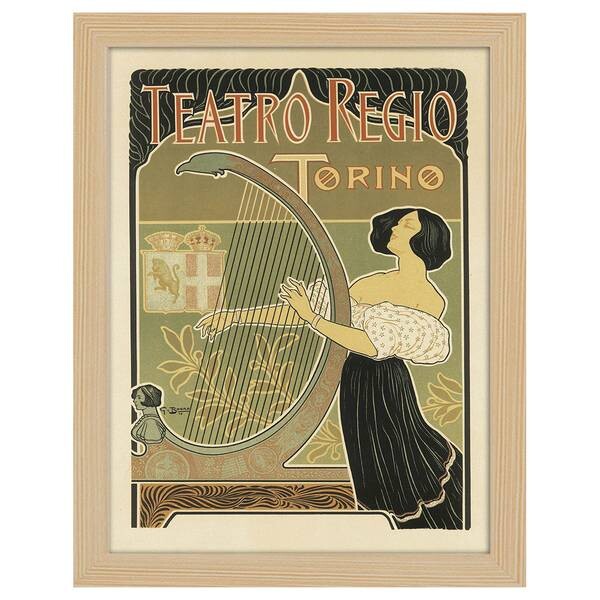 

Рамка для фотографий LegendArte Poster Teatro Regio Torino цвет eiche dekor