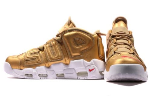 Кроссовки x supreme air более динамичные Nike, белый — фото 4