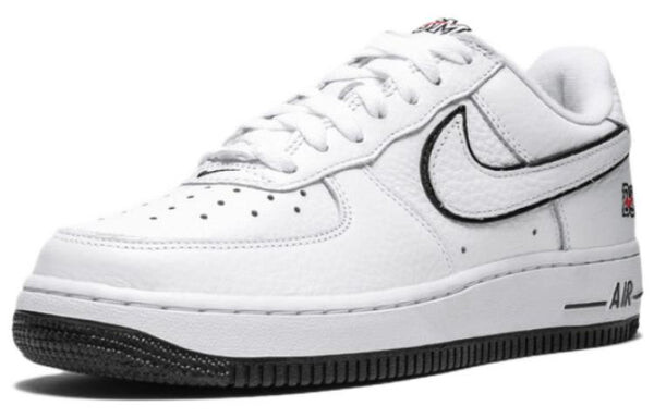 Кроссовки x dover street market air force 1 low Nike, белый — фото 2
