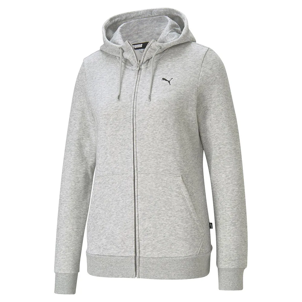 

Толстовка Puma Small Logo full zip, серый