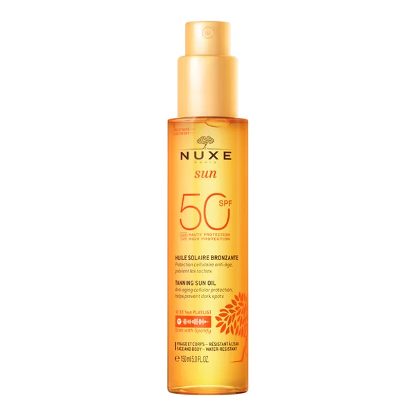 

Масло для загара для лица и тела с spf 50 150 мл Nuxe
