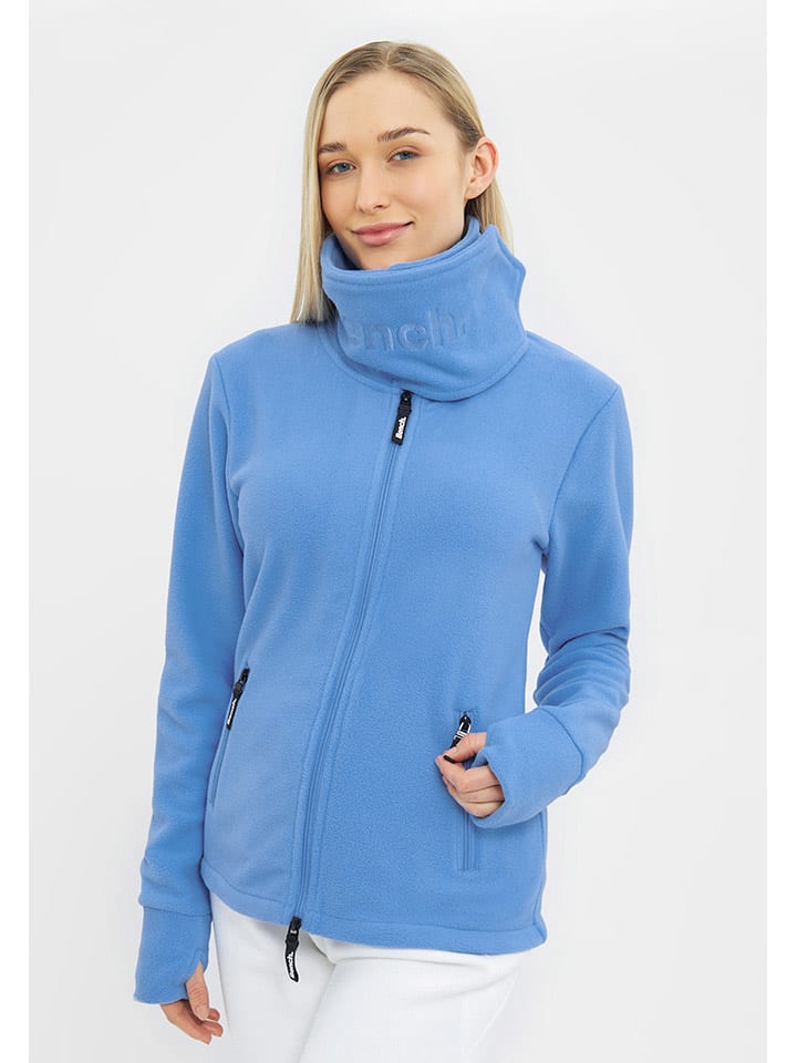 

Флисовая куртка Bench Fleecejacke Funnel, светло-синий