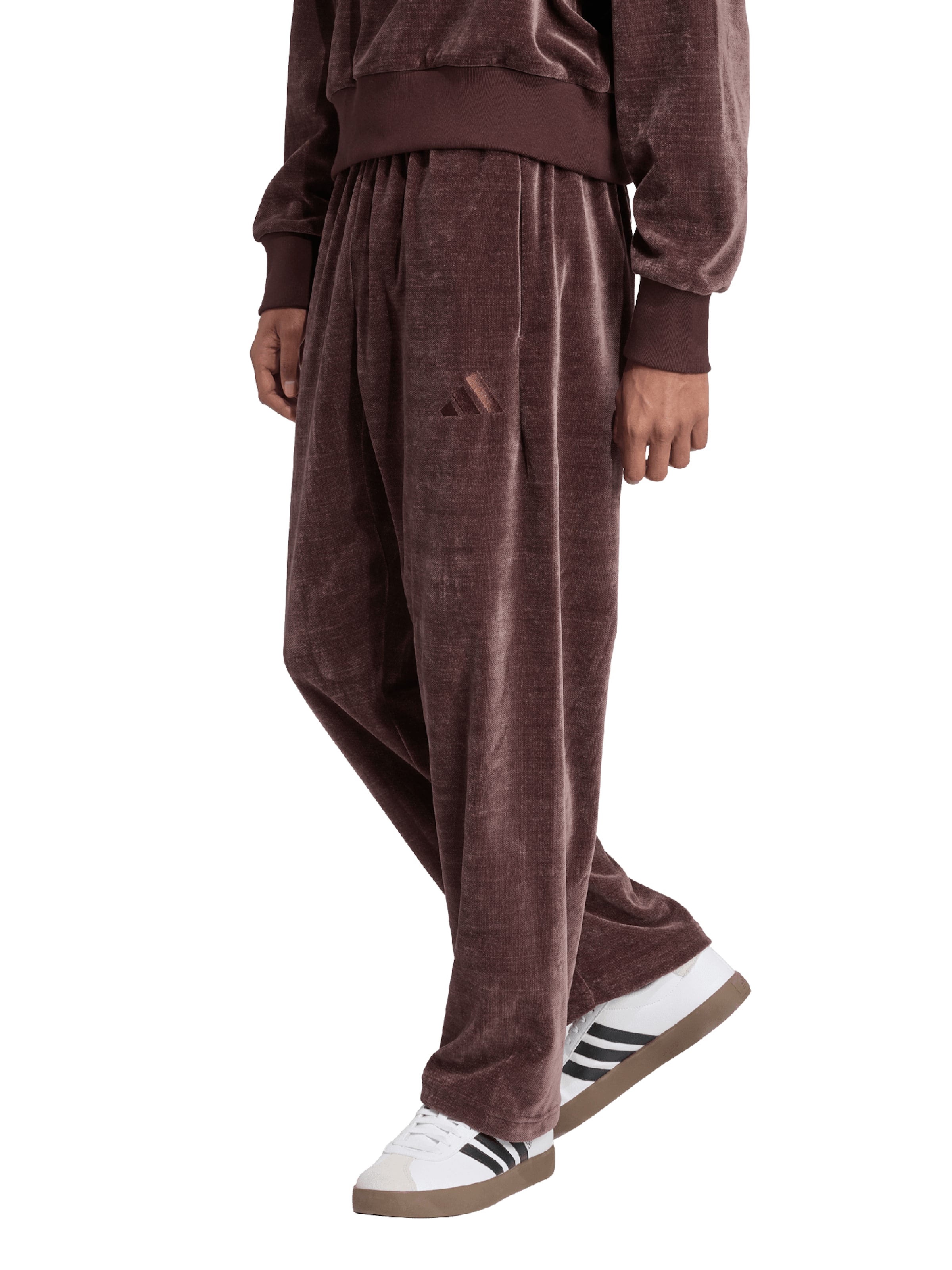 Adidas Sportswear Штаны для тренировок Loose fit 'A SZN' в цвете Chocolate — фото 2