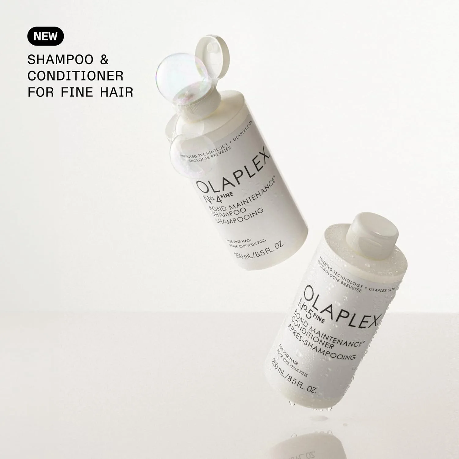 Olaplex № 5FINE Bond Maintenance - легкий кондиционер для придания объема: восстанавливает поврежденные волосы и предотвращает дальнейшее ломкость | Для кудрявых, вьющихся, прямых и волнистых волос 251 мл (.) — фото 3