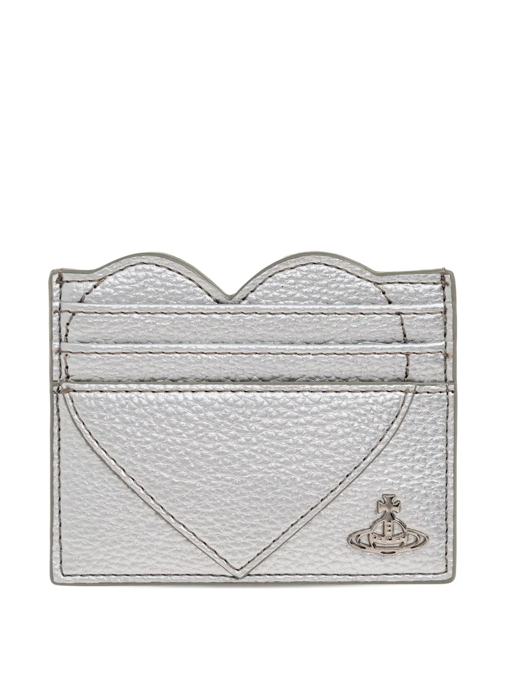 

Держатель для карт в форме сердца Vivienne Westwood, серебряный