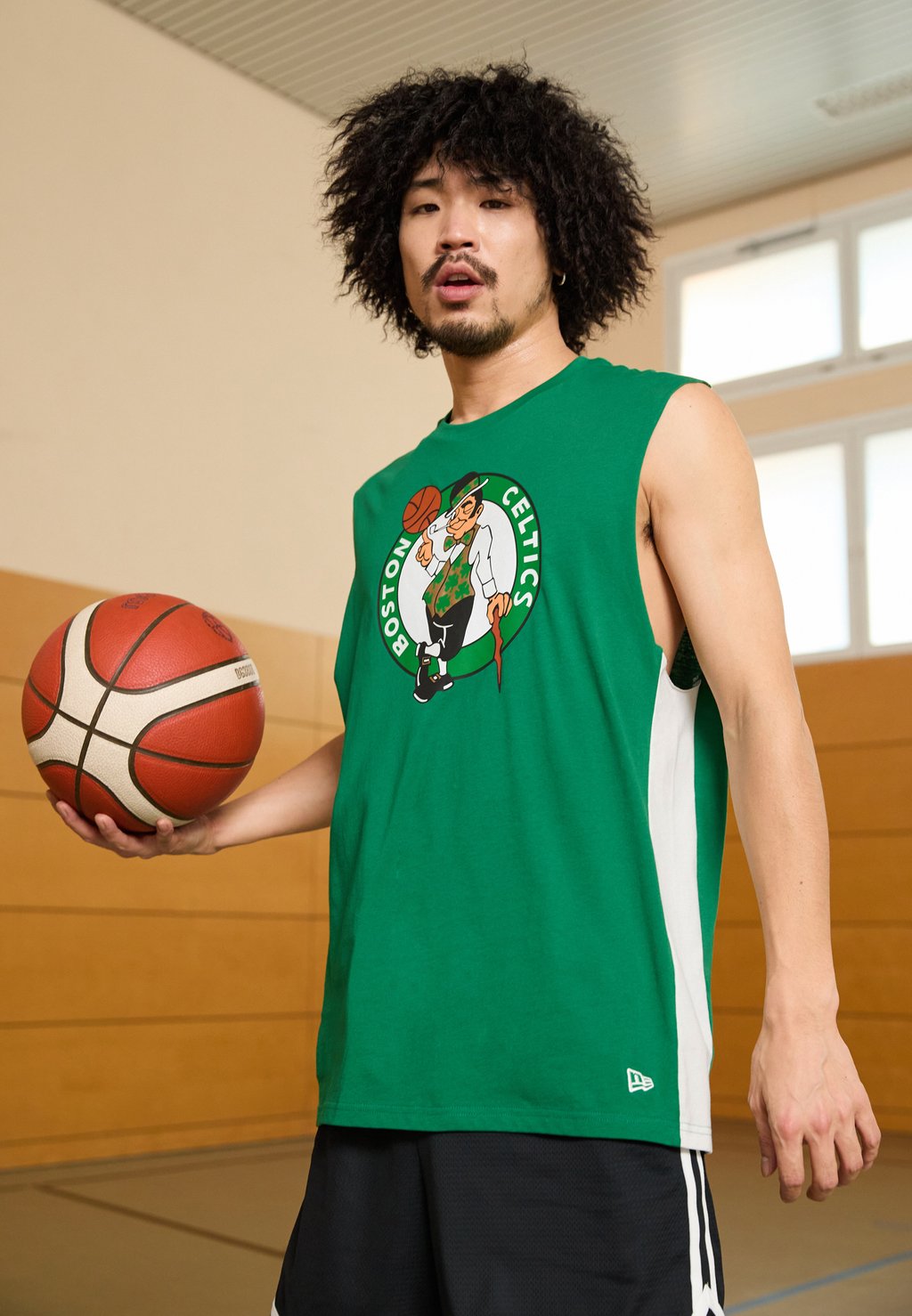 

Форма NBA BOSTON CELTICS PANEL SLEEVELESS - Top New Era, зеленый
