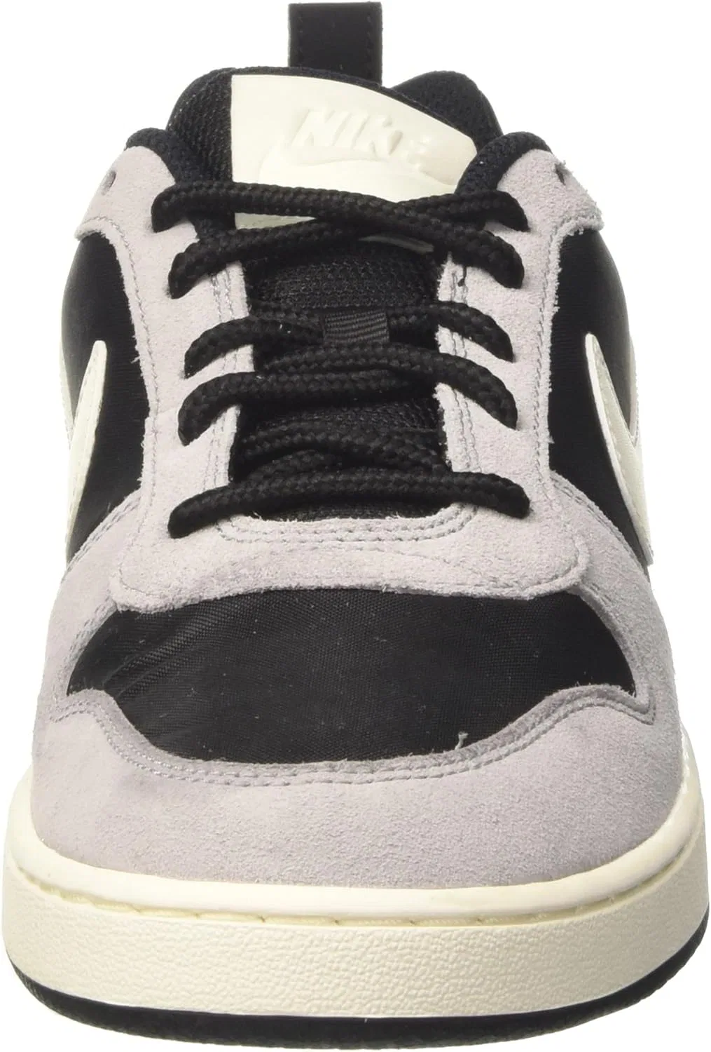 Мужские баскетбольные кроссовки Nike Court Borough Low Premium, Black Sail Matte Silver — фото 2