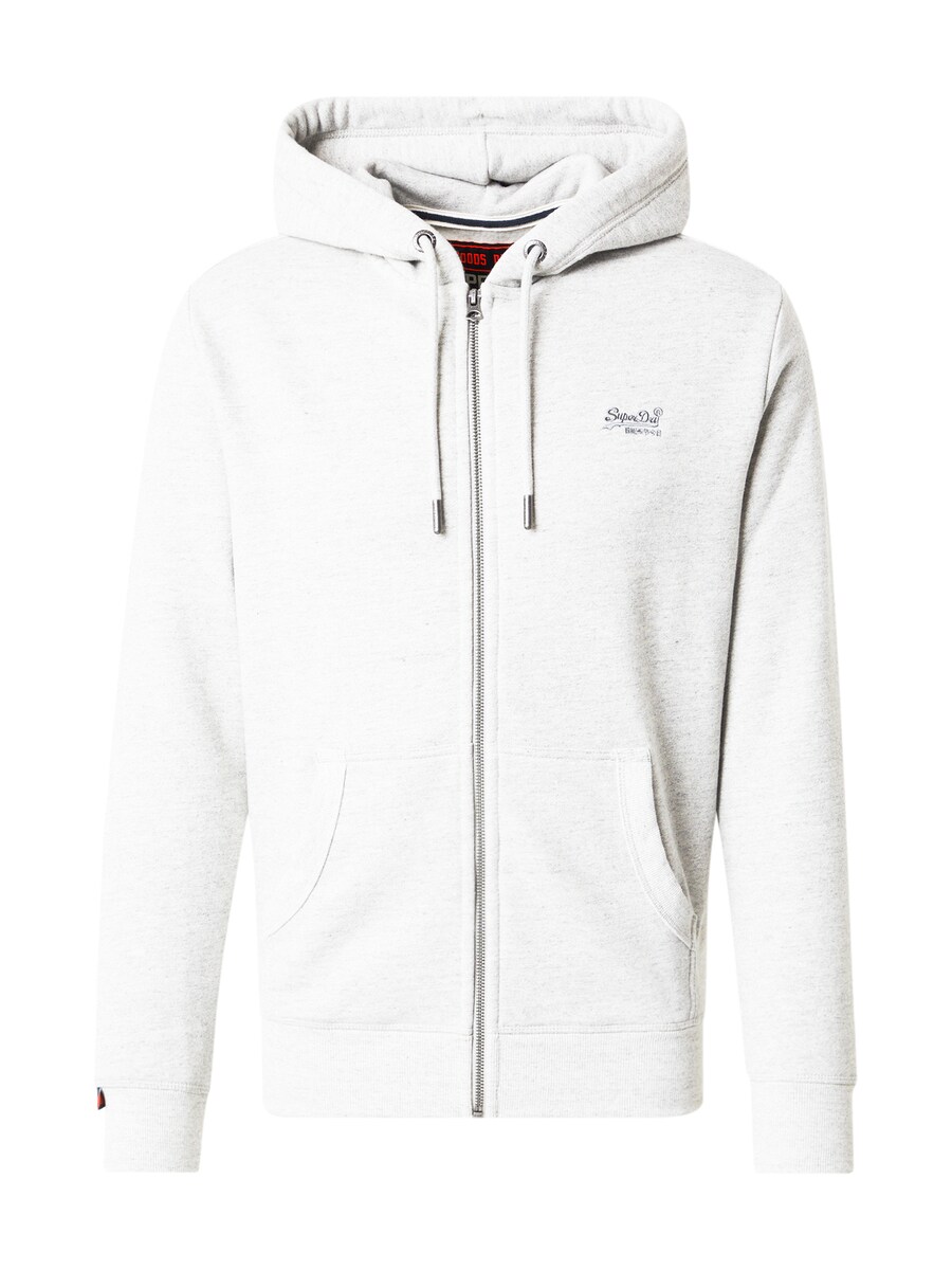 

Худи с капюшоном на молнии Superdry Essential, Light grey