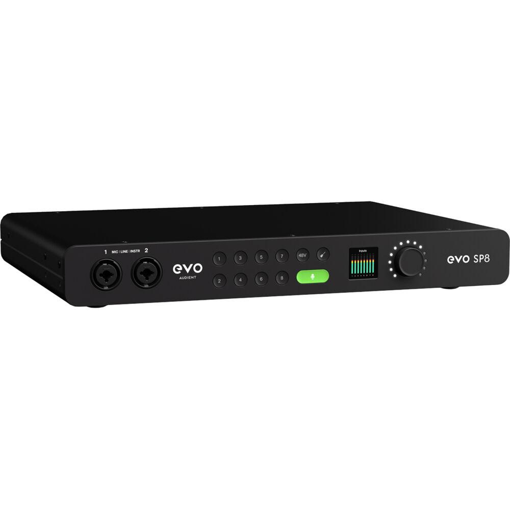 

Микрофонный предусилитель Audient EVO SP8 8-Channel Smart Preamp with A-D/D-A EVOSP8
