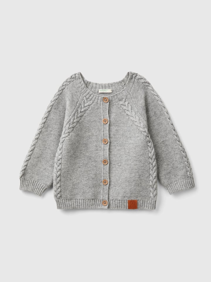

Кардиган Benetton, серый