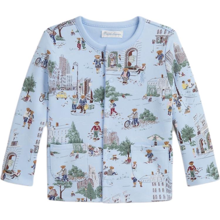 

Куртки и пальто для младенцев и малышей Polo Ralph Lauren, синий