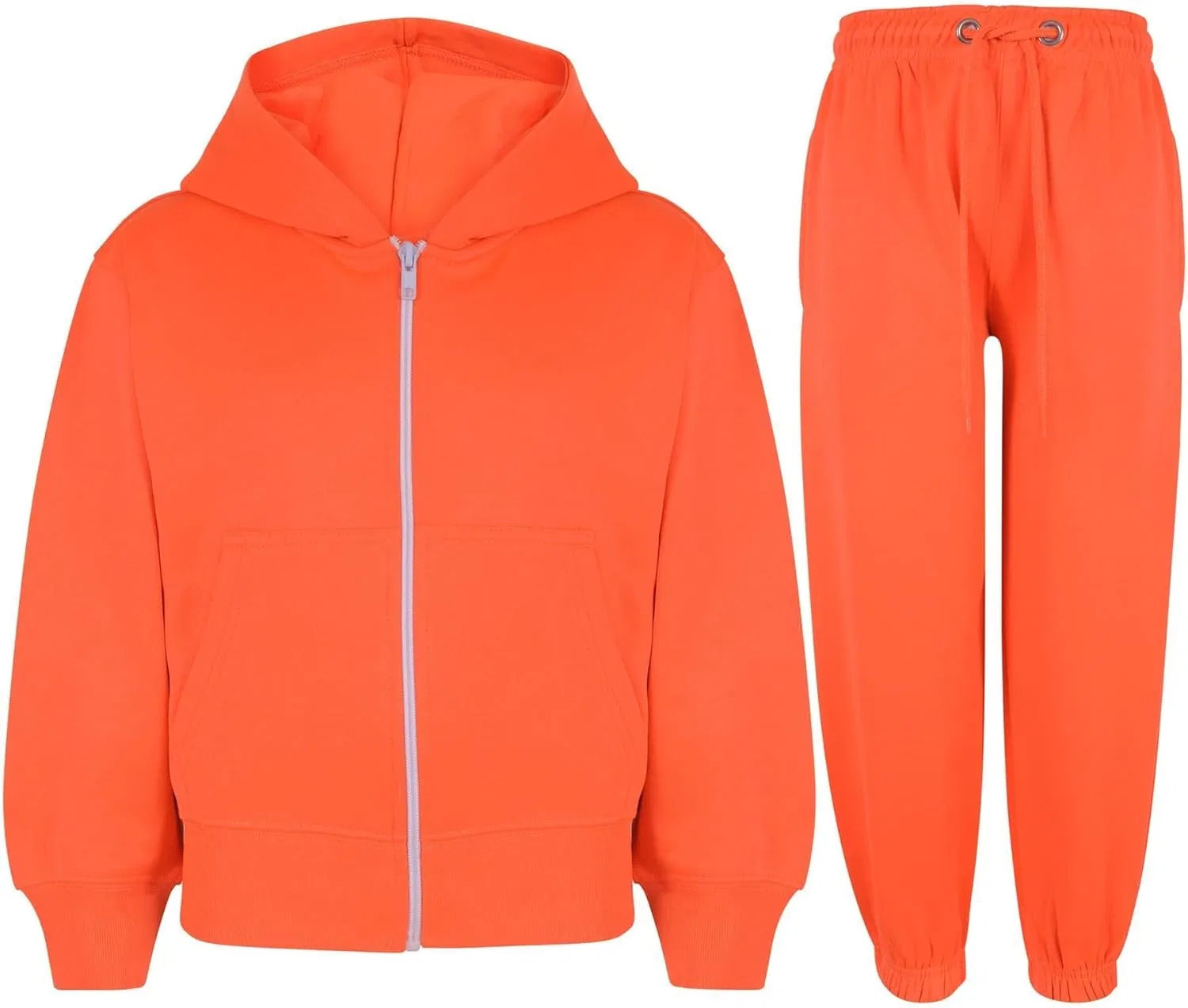 Детский спортивный костюм из флиса A2Z 4 Kids, Neon Orange