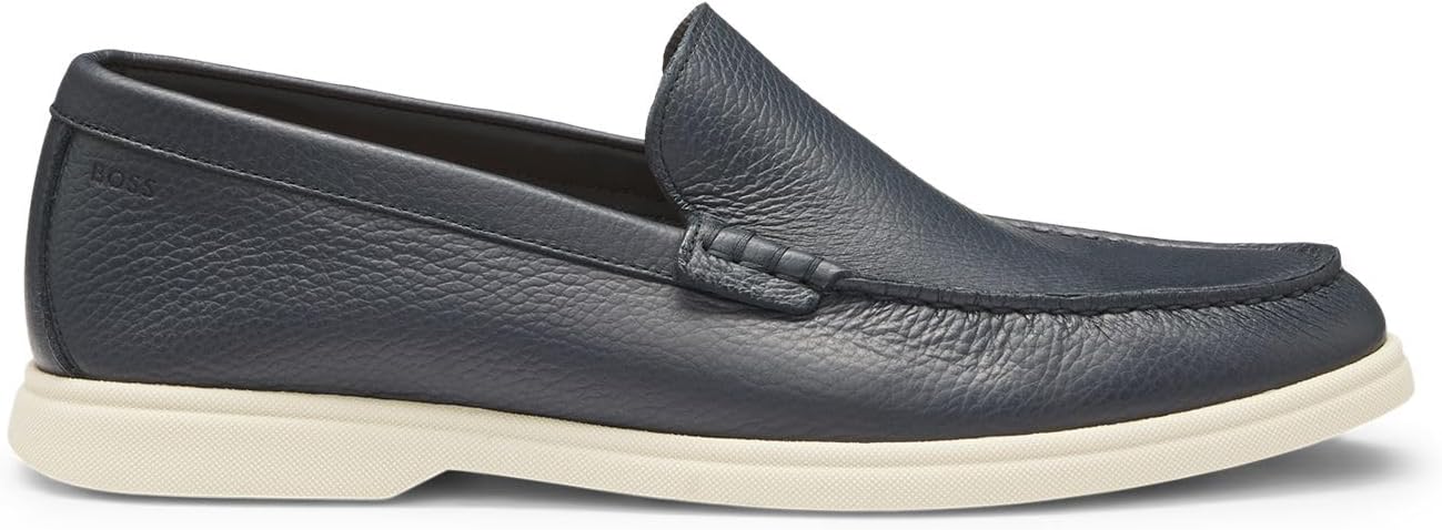 

Мужские лоферы BOSS Sienneloafsdn, темно-синий