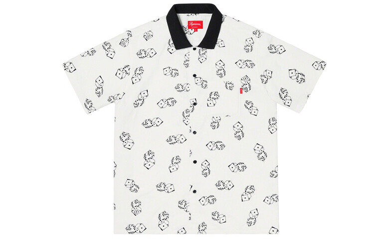 

Рубашка унисекс Supreme, белый