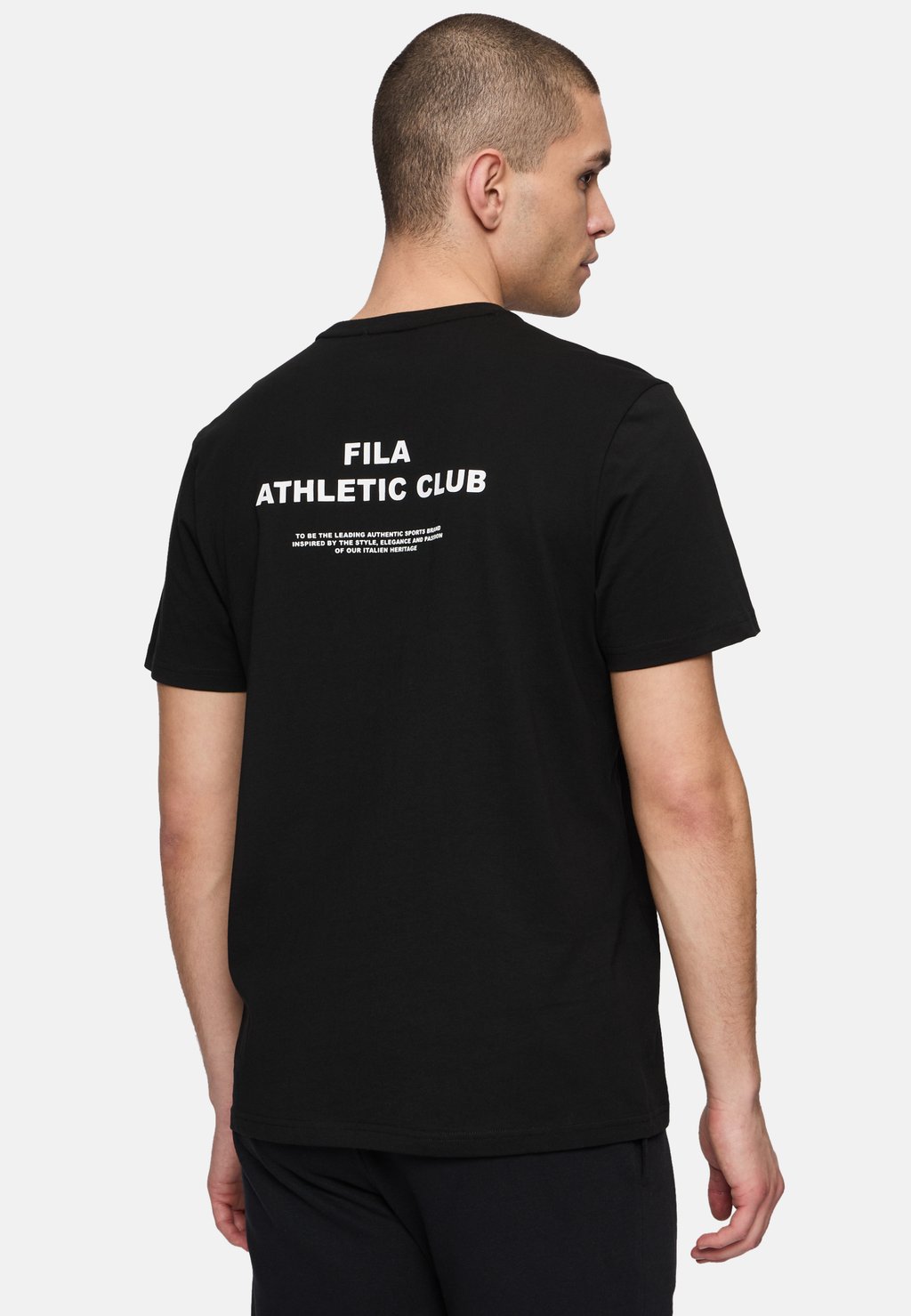 

Футболка с принтом TERZIGNO Fila, черный