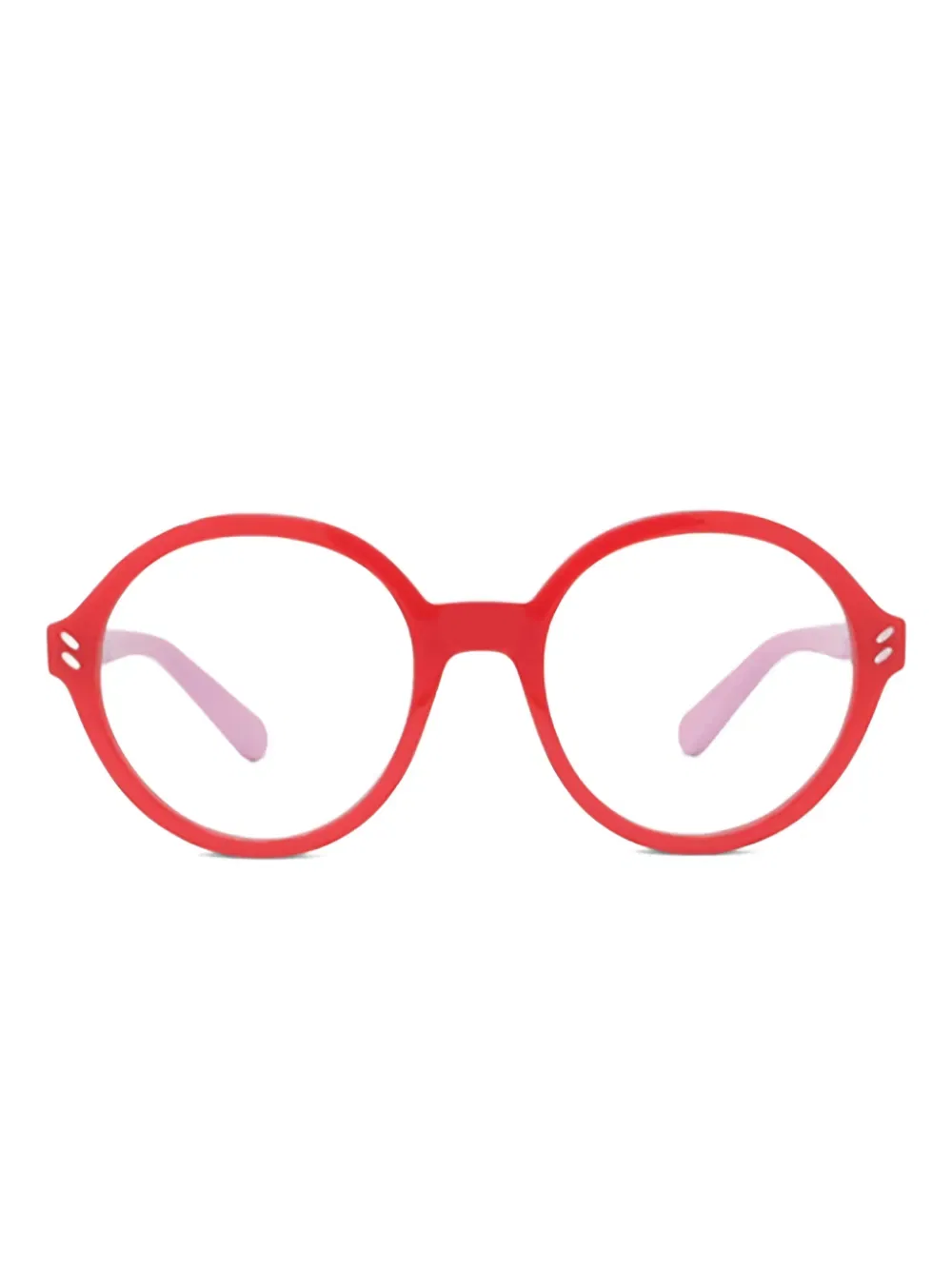 Очки в круглой оправе Stella Mccartney Eyewear, красный