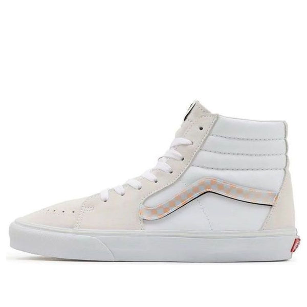 

Кроссовки lenticular sidestripe sk8-hi 'white orange' Vans, белый