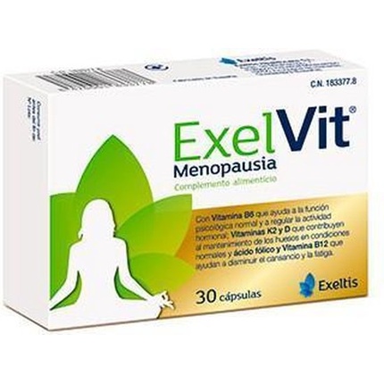 

Менопаузия 30 Ca!Psulas Exelvit