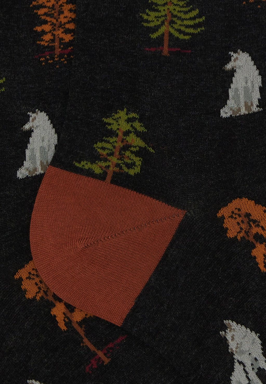

Носки WITH WOLVES IN THE FOREST MOTIF Gallo, серый