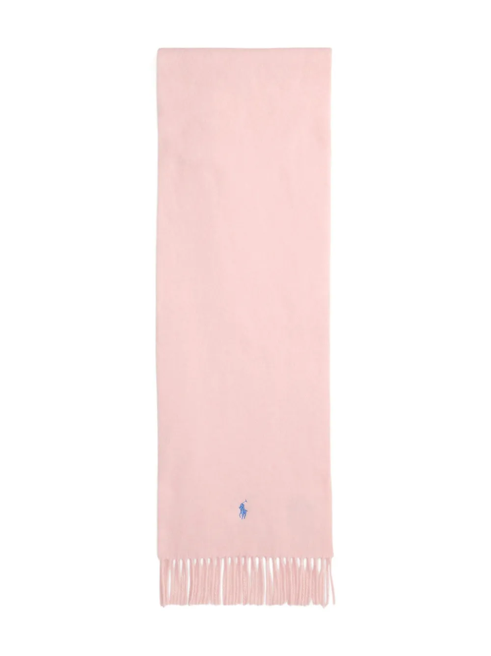 

Шарф с бахромой POLO RALPH LAUREN, розовый