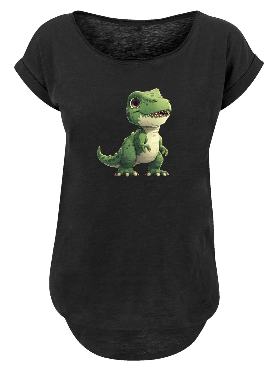

Рубашка F4NT4STIC Süßer grüner Dino, черный