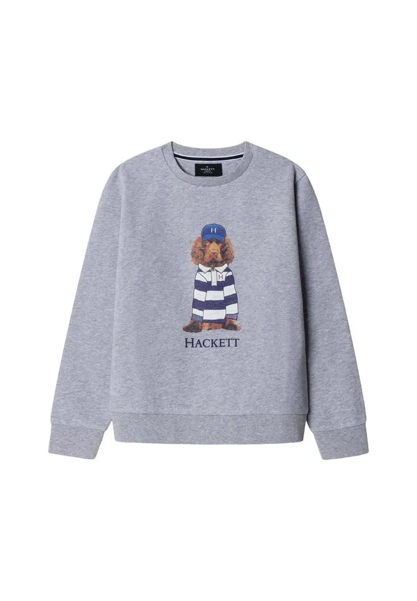 Толстовка heritage harry crew Hackett London, Light Grey Marl