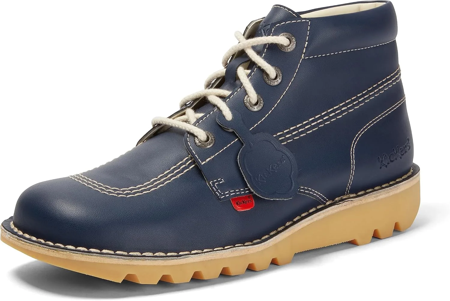 Ботинки Kickers Unisex Kick Hi Vegan Synt Au Blk Ankle Boots, темно-синий