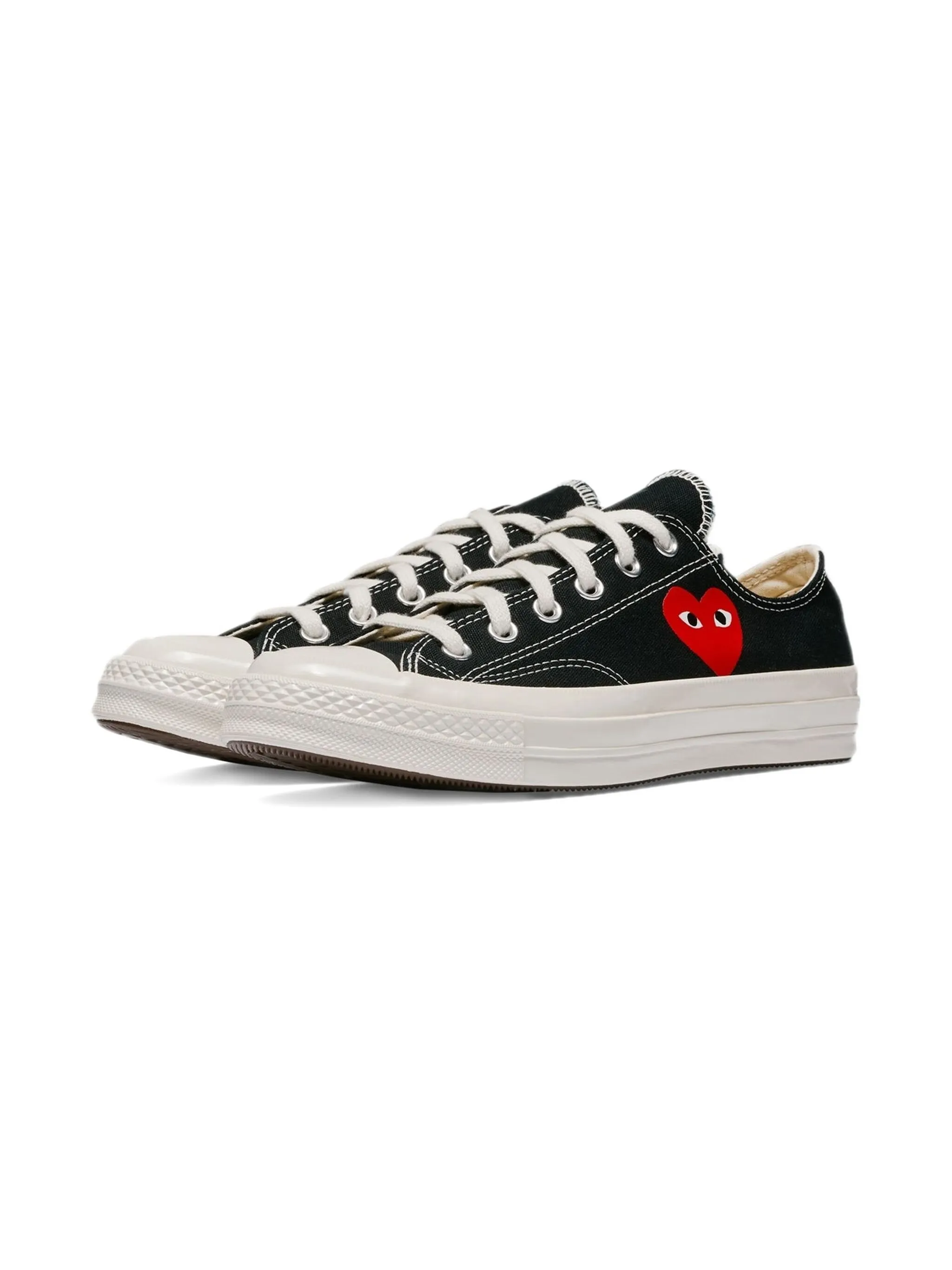 

Высокие кеды Chuck 70 Low Comme des Garcons Play - Small Heart Converse Kids, черный