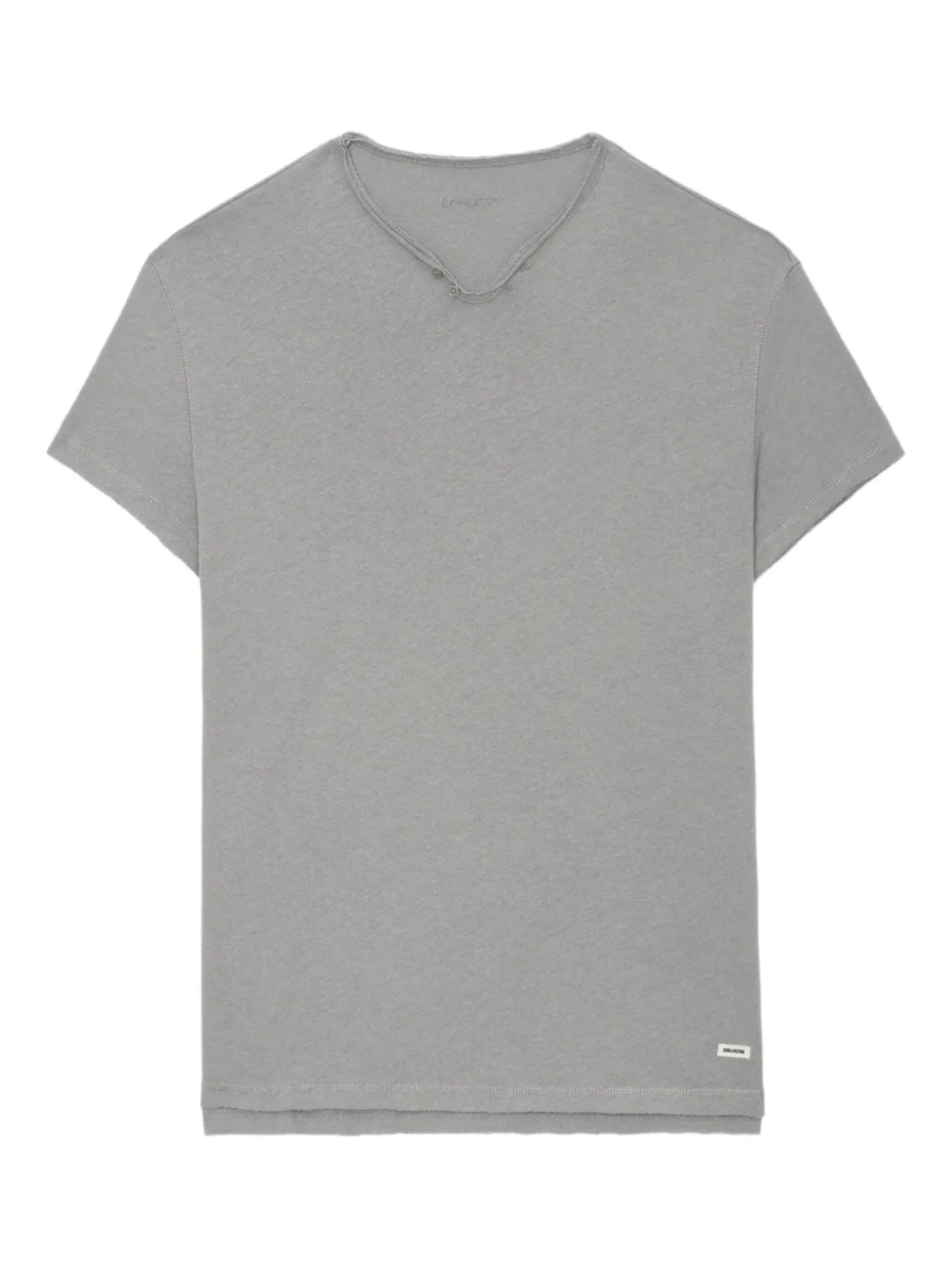 

Zadig&Voltaire organic cotton-linen футболка, серый