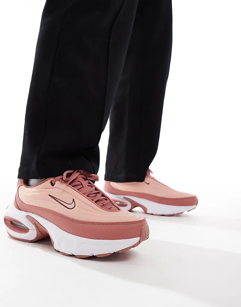 Кроссовки Air Max Portal унисекс в розовом и белом цвете Nike