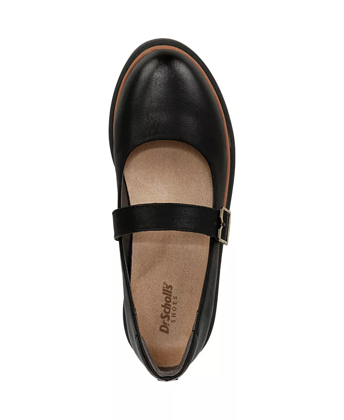 Женские платформенные лоферы Mary Jane Nice Day Max Dr. Scholl's, черный — фото 4
