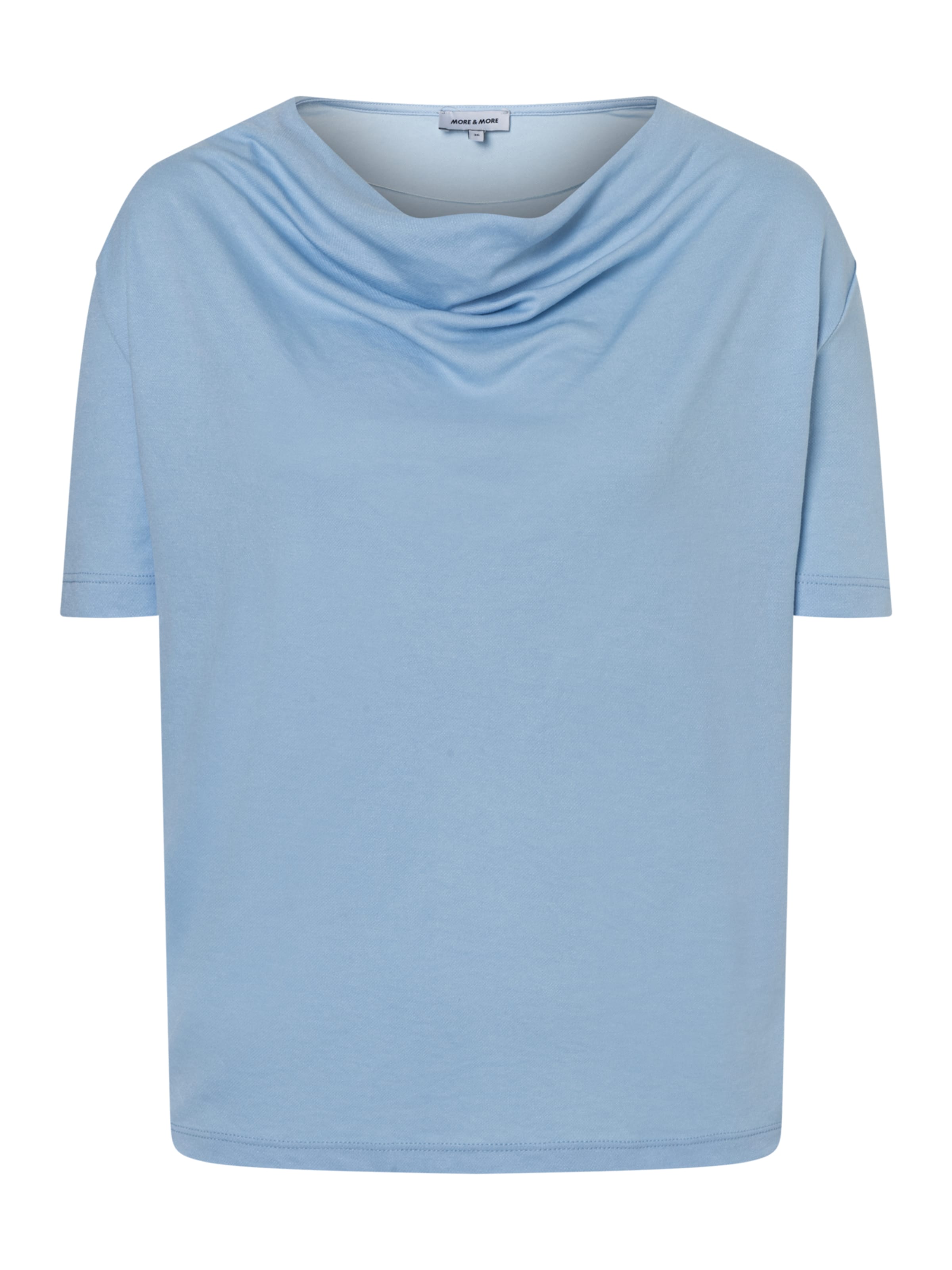 

MORE & MORE Футболка в светло-голубом цвете, Синий, MORE & MORE Футболка в светло-голубом цвете