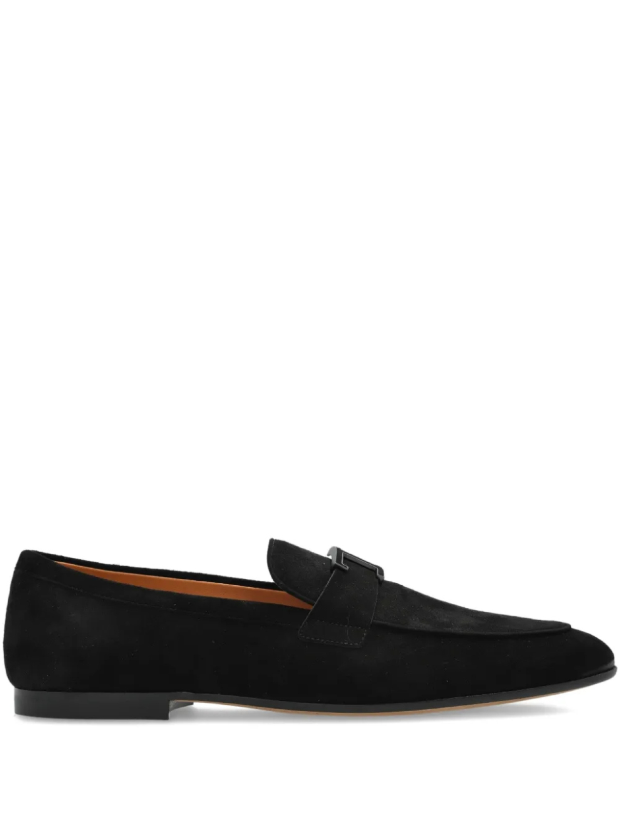 

Замшевые мокасины с логотипом Tod's, черный