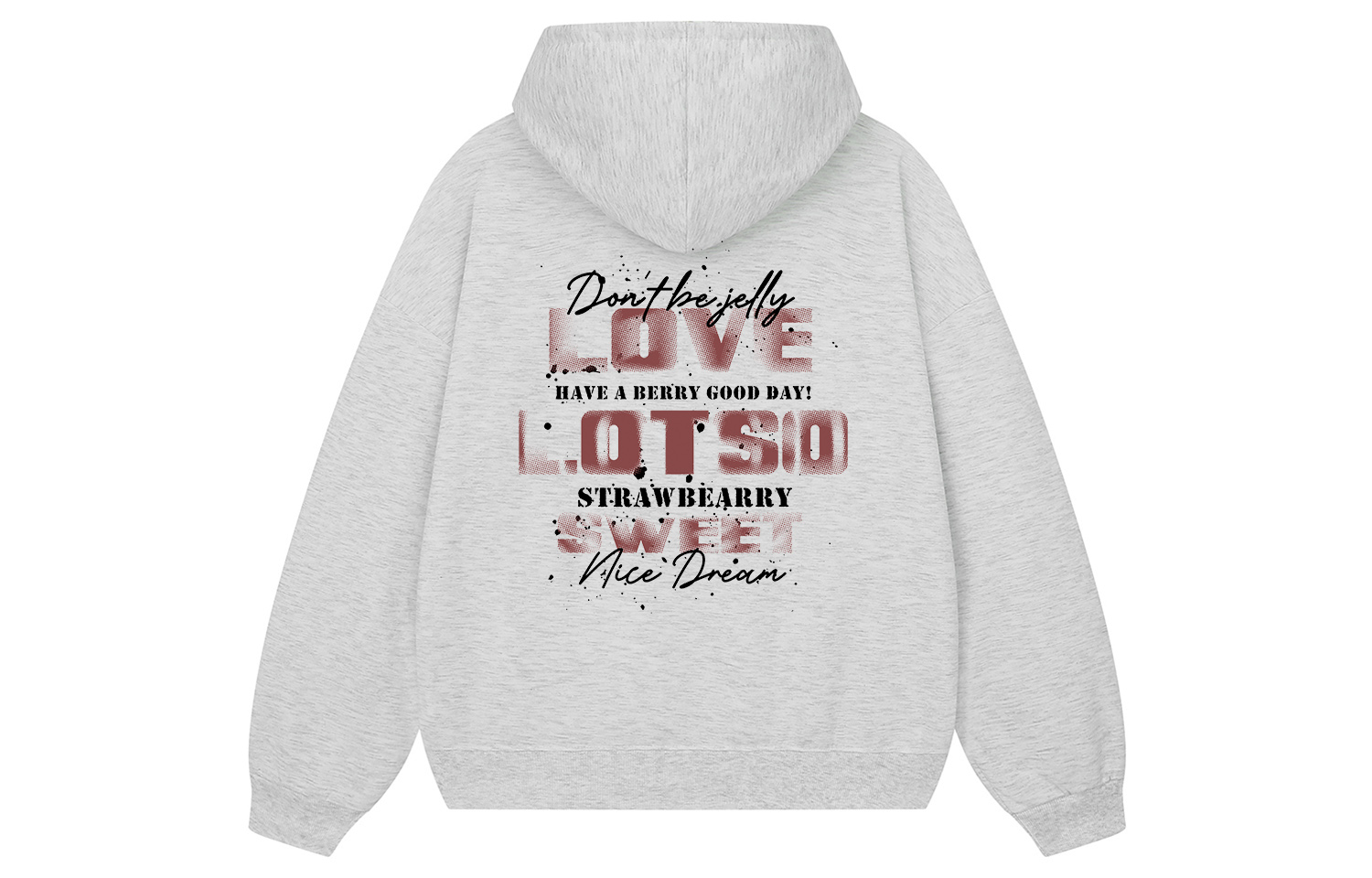 

Толстовка унисекс с капюшоном, утолщенные, плотные Disney, белый heather серый fleece-lined