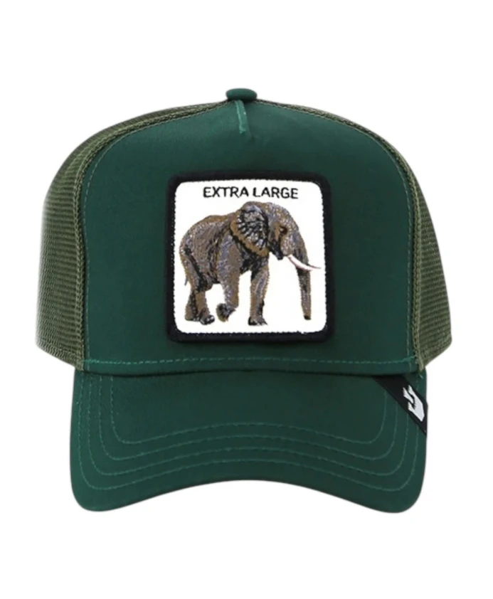 

Бейсболка "Скотный двор" зеленого цвета "слон". Goorin Bros, зеленый